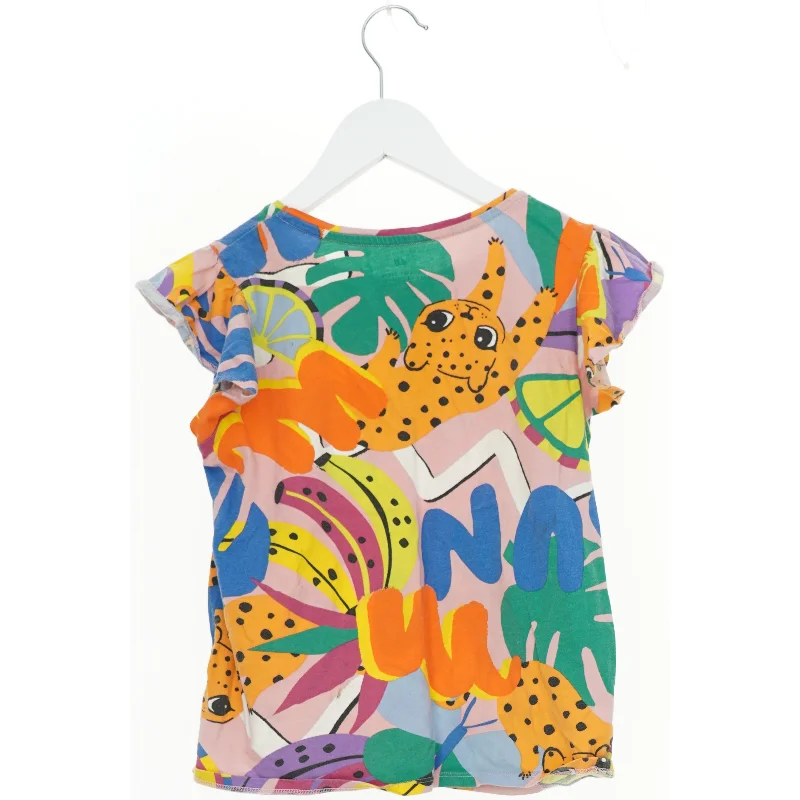 Farverig kortærmet T-shirt fra H&M (str. 134)