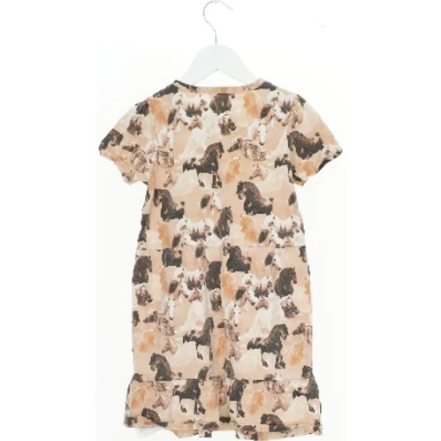Børnekjole med hestemønster fra Me Too (str. 122)