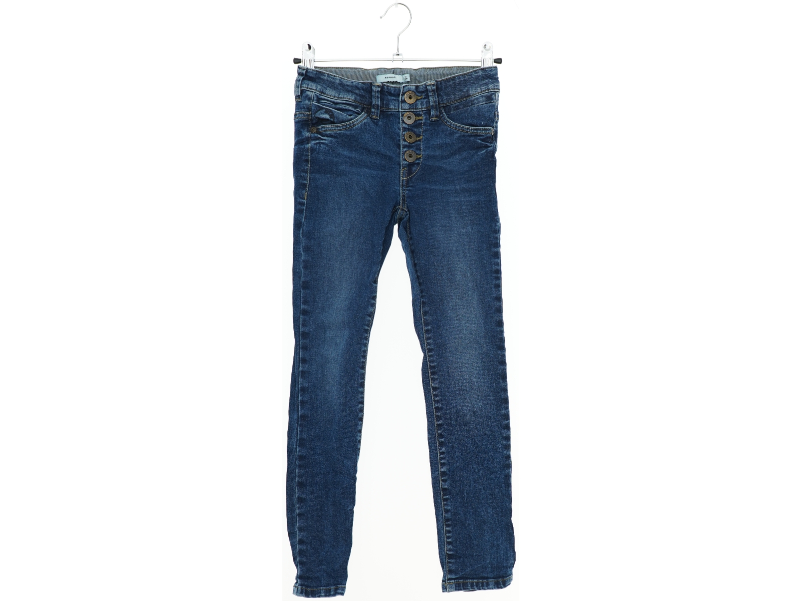 Jeans med knapper fra Name It (str. 128)