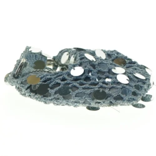 Hæklet taske med palliet detaljer fra Build a Bear (str. 11 x 7 cm)