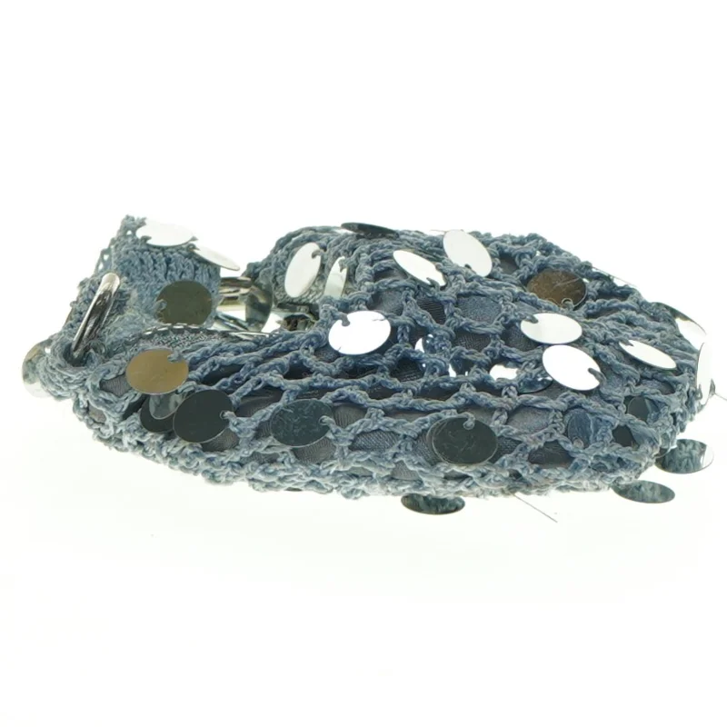 Hæklet taske med palliet detaljer fra Build a Bear (str. 11 x 7 cm)