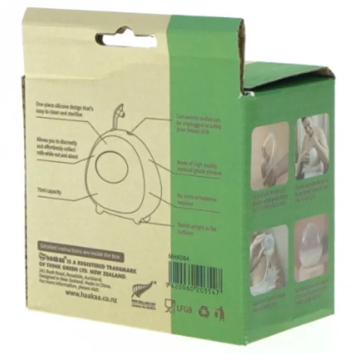 Ladybug silicone breast milk collector fra Haakaa (str. 9 x 9 x 6 cm)