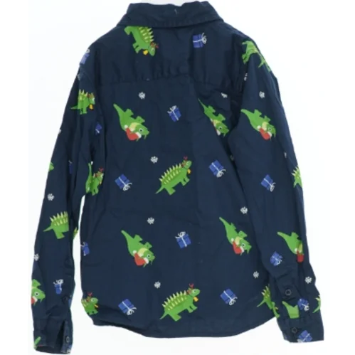 Jule skjorte med dinosaurprint fra VRS (str. 128)