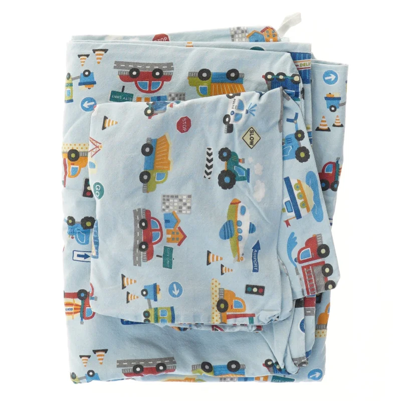 Børnesengetøj sæt (str. pude 42x36, dyne 92x124 cm)