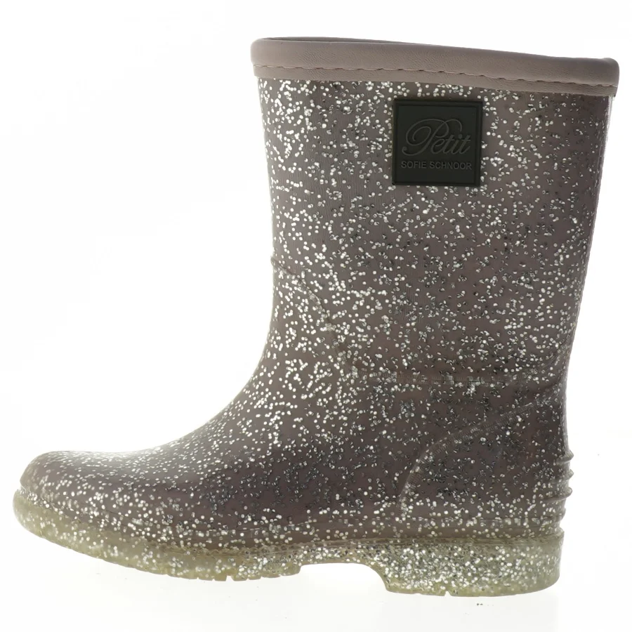 Glitter gummistøvler til børn fra Petit (str. 26 )