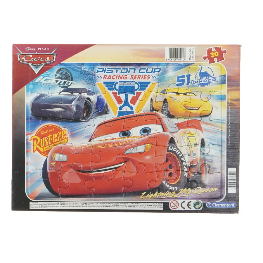Disney Pixar Lightning McQueen puslespil fra Disney (str. 31x23 cm)