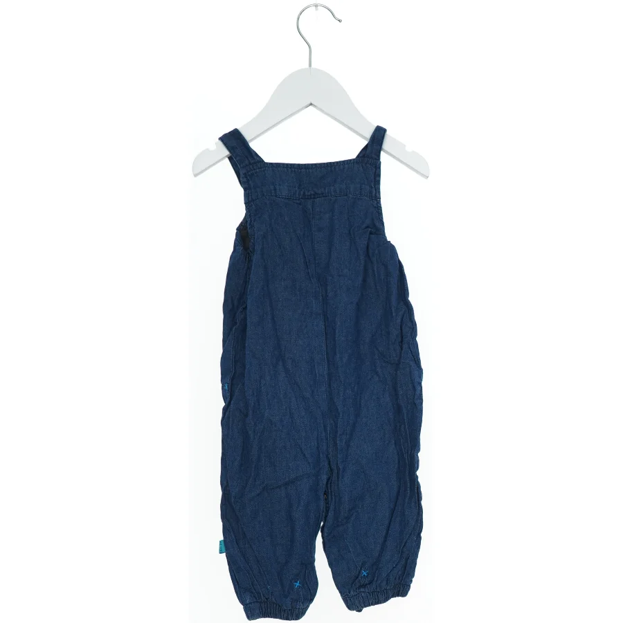 Børne denim overalls med broderede motiver fra Me Too (str. 68)