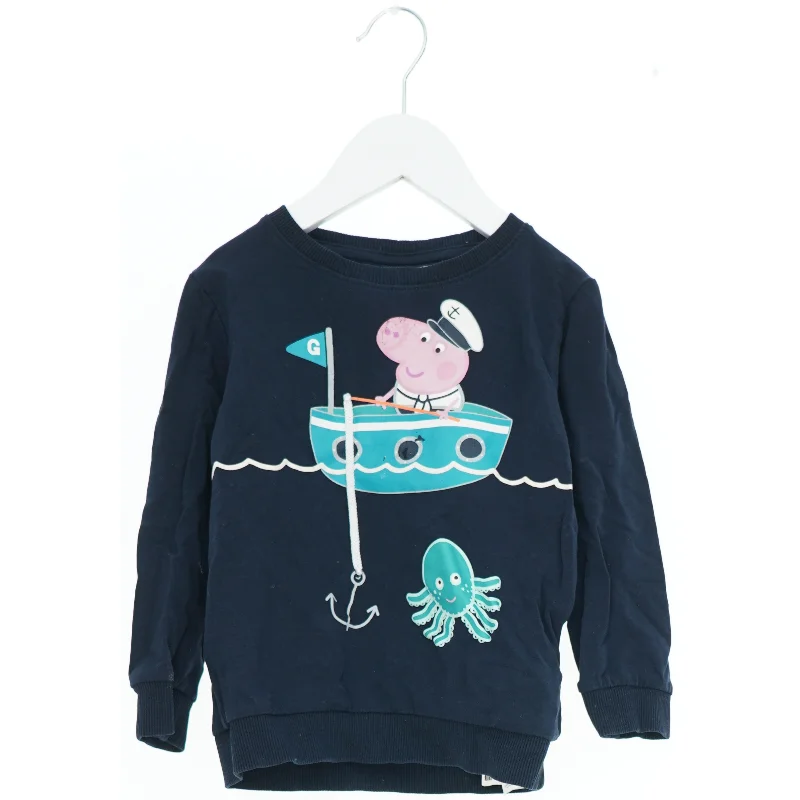 Langærmet sweatshirt med bådmotiv fra Name It (str. 98)