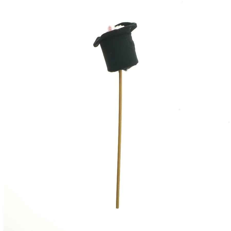 Tryllestav med kanin (str. 36 cm)