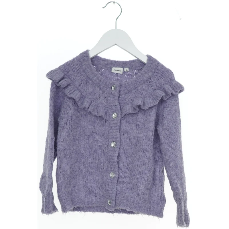 Lilla Cardigan med Flæsekrave fra Name It (str. 104)