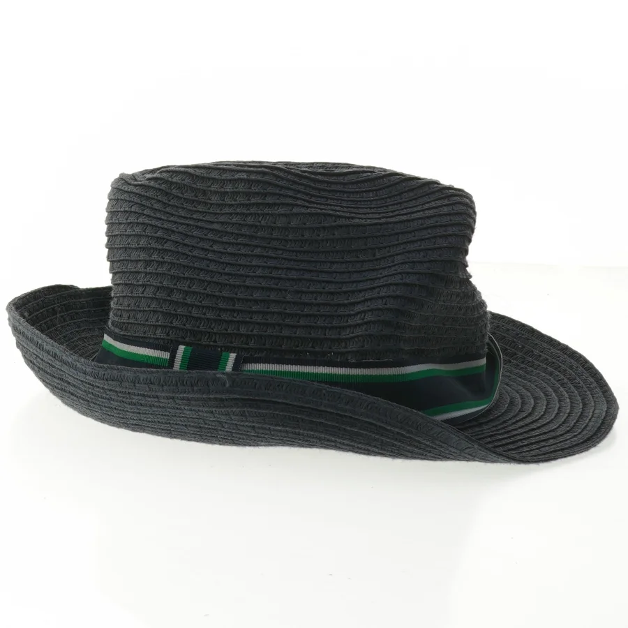 Sort hat med bånd fra H&M (str. Ø 19 cm)