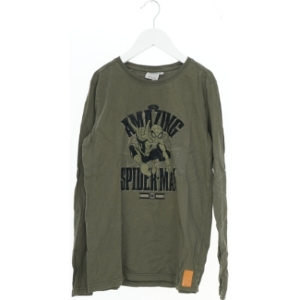 Langærmet Amazing Spider-Man T-shirt fra Wheat (str. 152)
