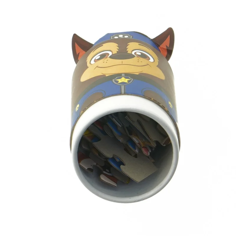 Puslespilsrør med Chase-karakter fra Paw Patrol