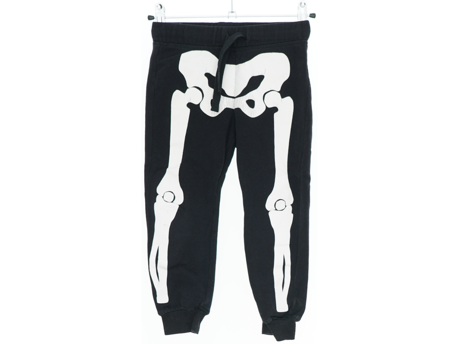 Børne sweatpants med skeletmønster fra H&M (str. 104)