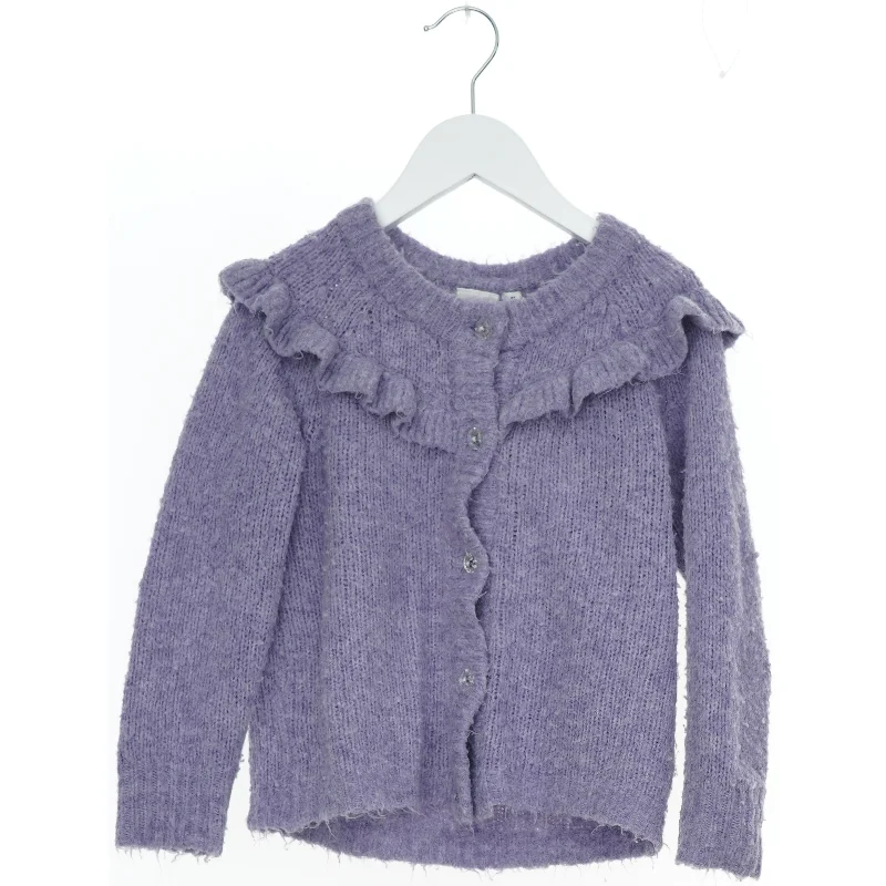 Pige Cardigan med Flæsedetaljer fra Name It (str. 104)