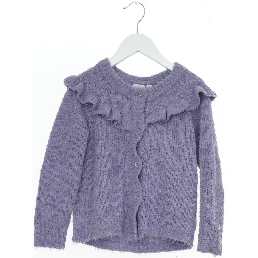 Pige Cardigan med Flæsedetaljer fra Name It (str. 104)