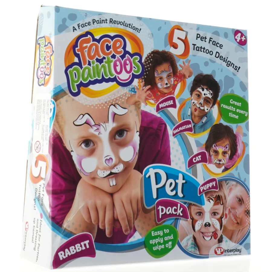 Ansigtsmaling (str. 22 x 22 x 5 cm)