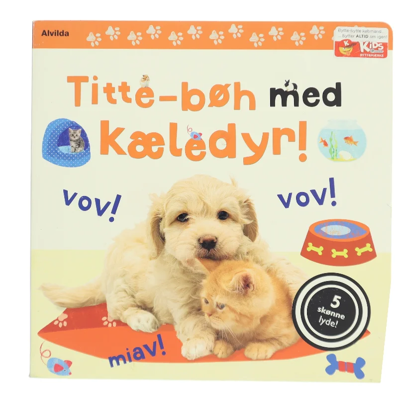 Titte-bøh med kæledyr! (Bog)