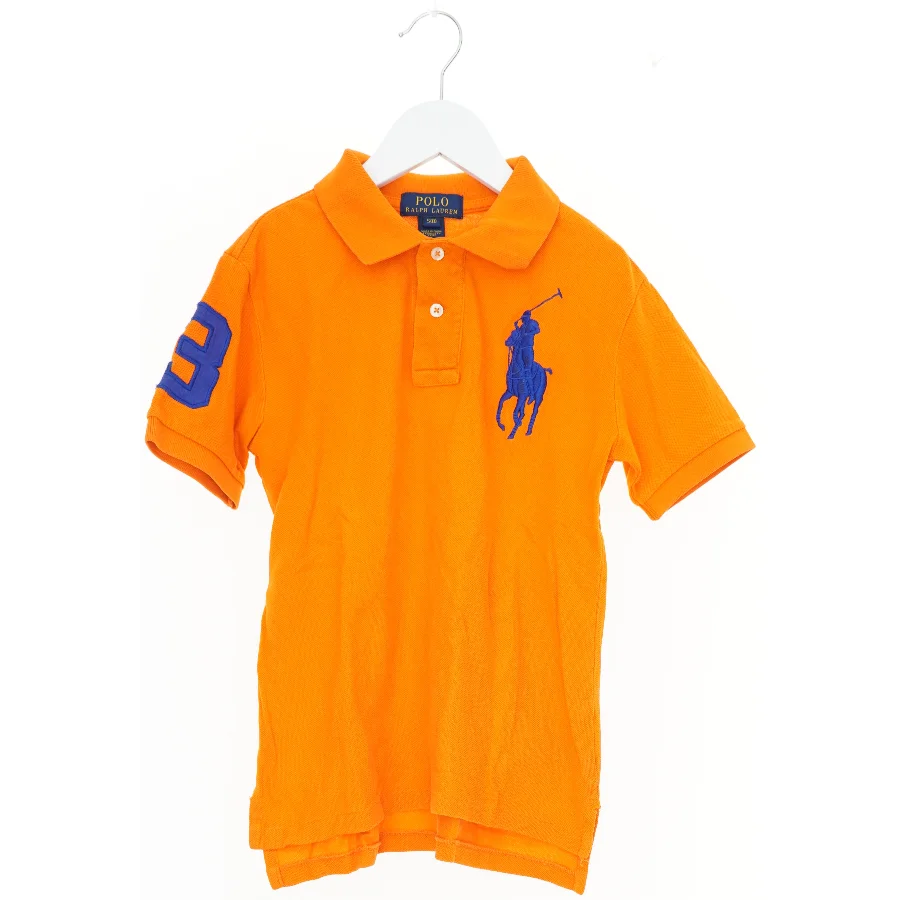 Orange Polo T-shirt fra Ralph Lauren (str. 128)