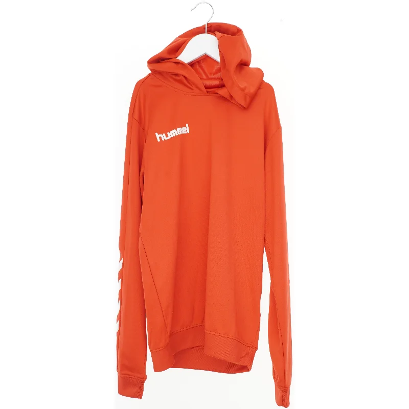 Orange hættetrøje fra Hummel fra Hummel (str. 176)