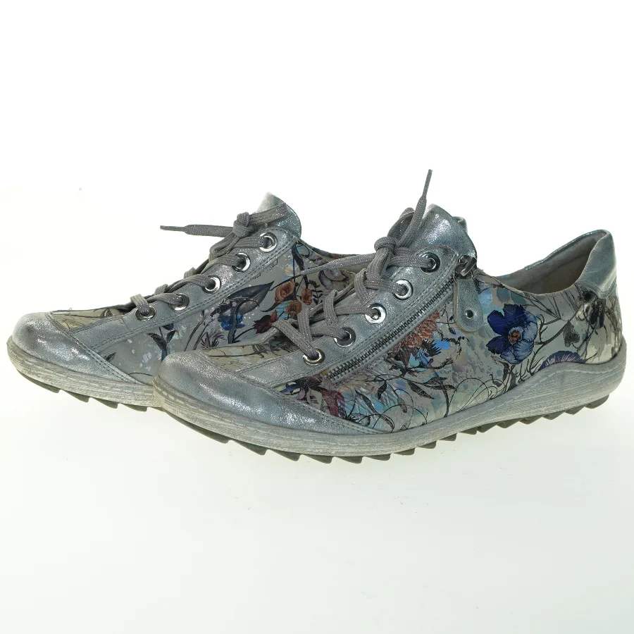 Blomstermønstrede sneakers fra Remonte (str. 43 )