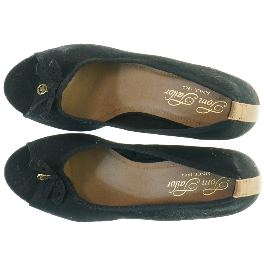 Sorte espadriller med kilehæl fra Tom Tailor (str. 43 )