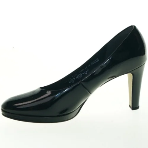 Sorte lakpumps fra Gabor (str. 8 1/2 )