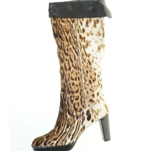 Leopard støvler fra Stuart (str. 28x52 cm)