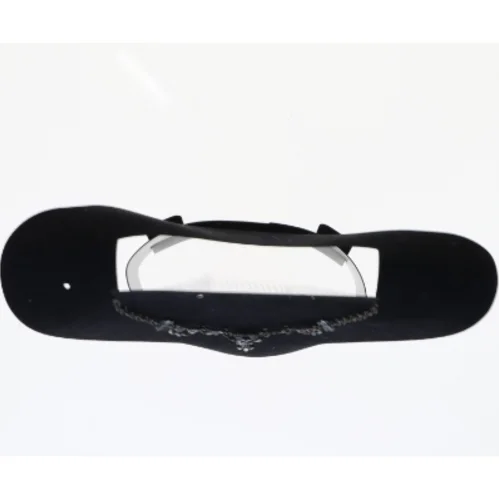 Damehalskæde med blå sten (str. 48 cm)