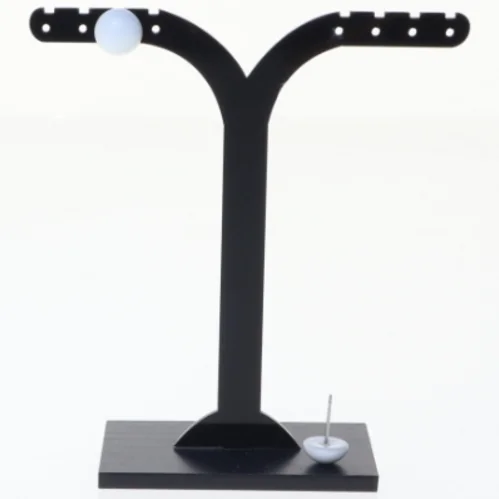 Blå ørestikker (1x1) (str. 1 x 1 cm)