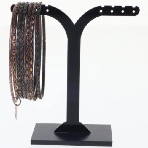 Læderarmbånd - samling (str. 7 cm)