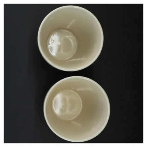 Keramikkrukker til blomster (str. 15 x 12,5 cm)