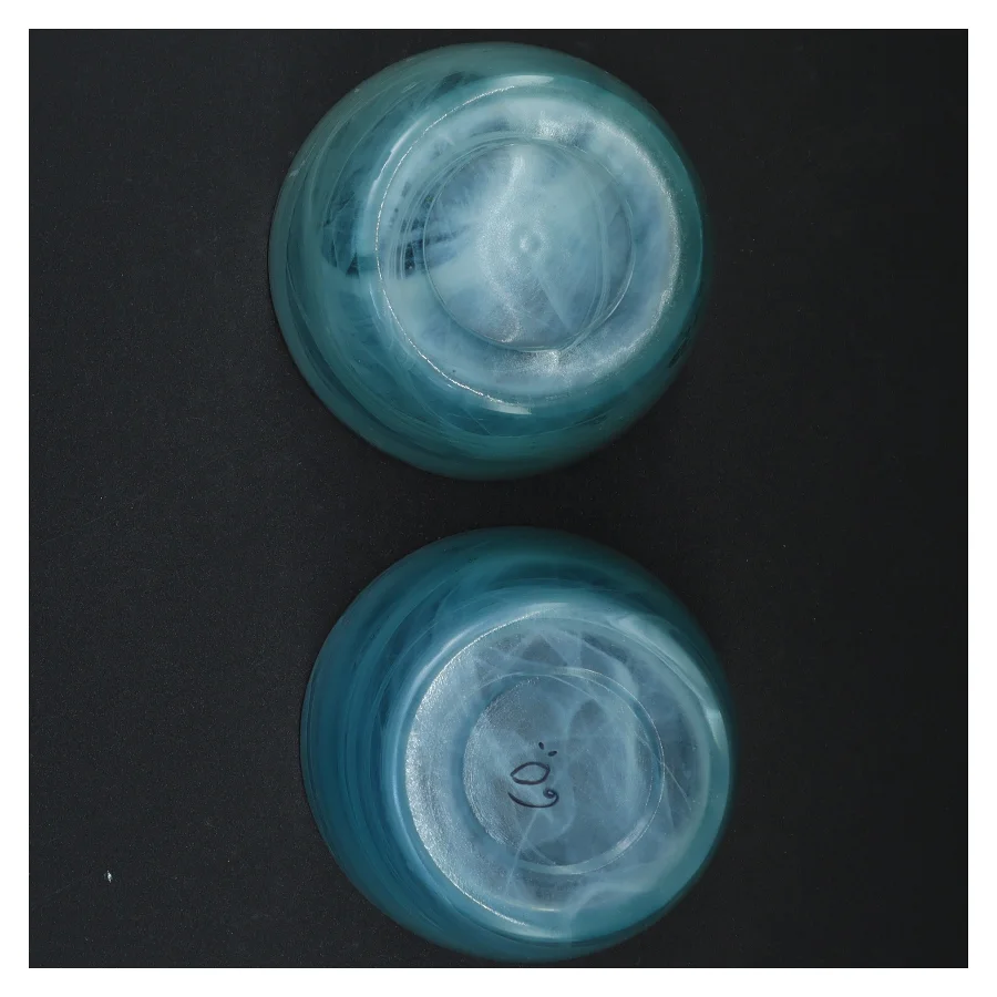 Glasskåle/blomster krukker (str. 9 x 11 cm)