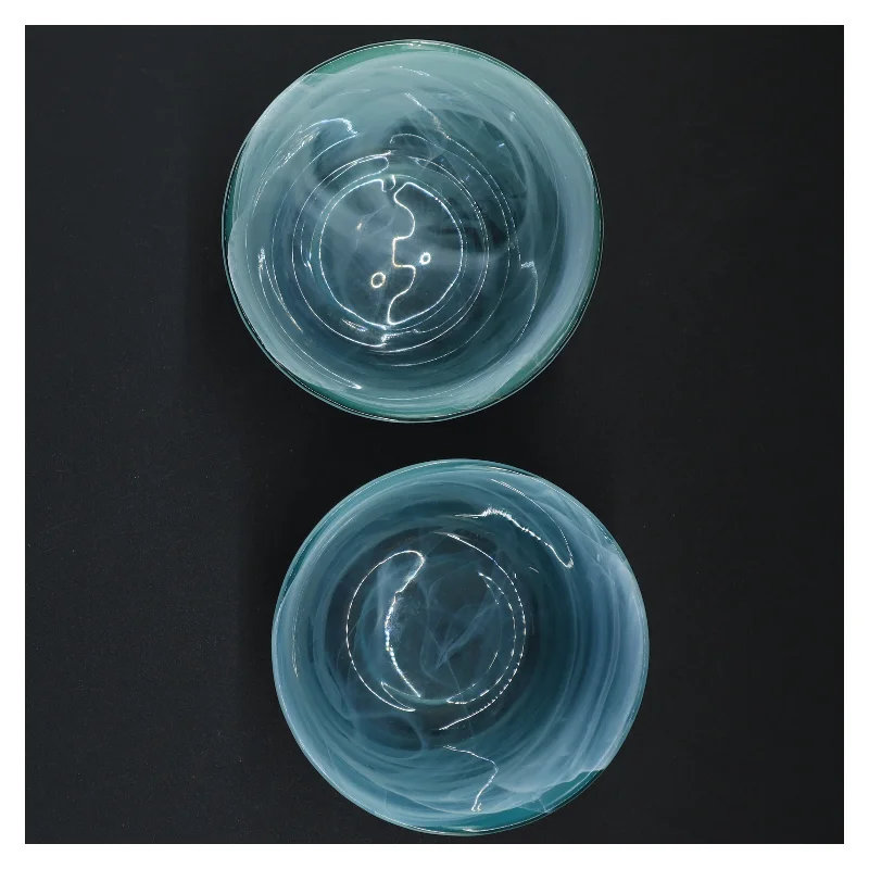 Glasskåle/blomster krukker (str. 9 x 11 cm)