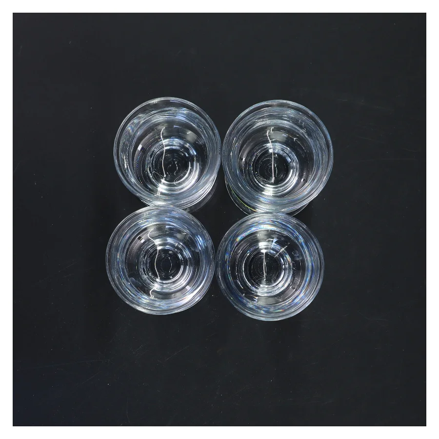 4 Skibsglas fra Holmegård. Sæt af glas (str. 10 cm)