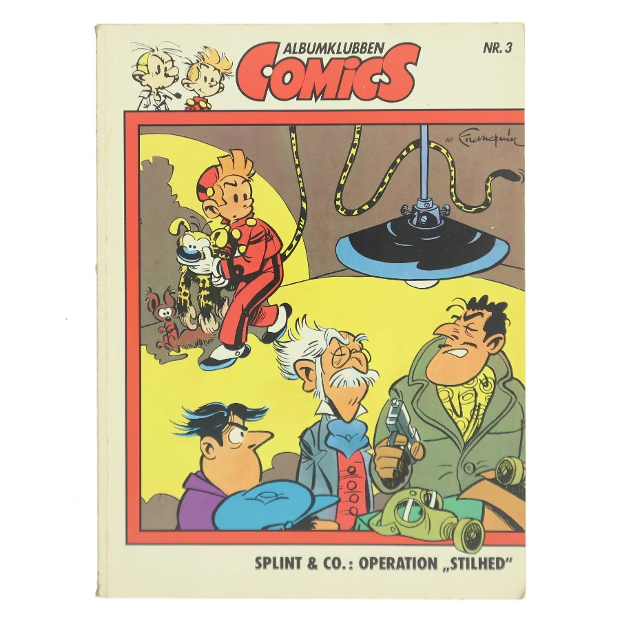 Splint & Co.: Operation "Stilhed" af Franquin (Tegneserie)