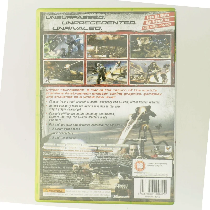 Unreal Tournament 3 (Xbox xbox360)