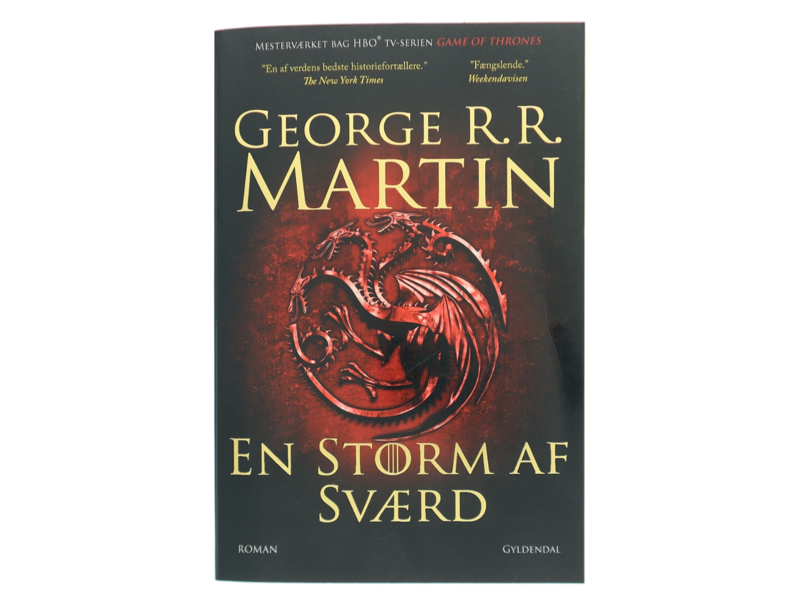 Game of Thrones på dansk: En storm af sværd af George R. R. Martin (Bog)