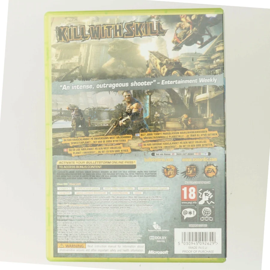 Bulletstorm (Xbox xbox360)