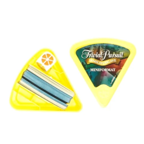 Trivial pursuit miniformat fra Trivial Pursuit (str. 12 x 11 cm)