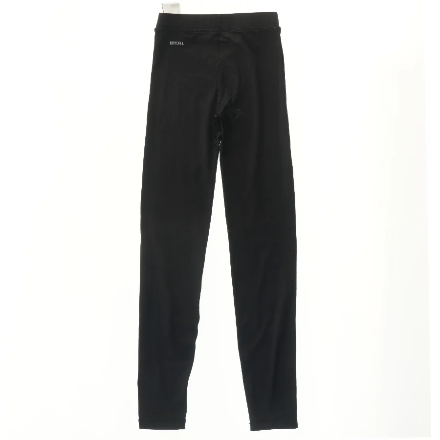 Lange sorte leggings fra Puma (str. 146)