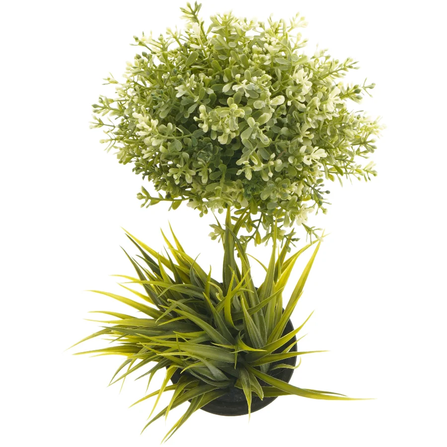 Dekorative kunstige planter fra IKEA (str. 19 cm og 24 cm)