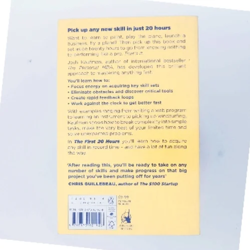 The First 20 Hours af Josh Kaufman (Bog)