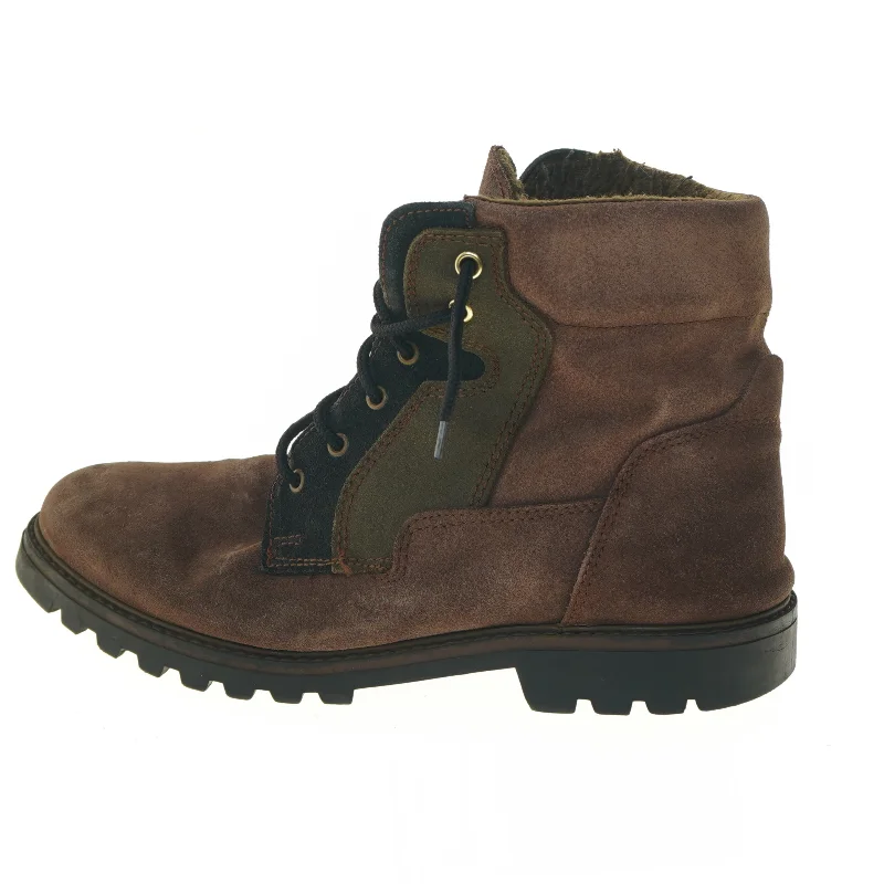 Italienske vinterstøvler i ruskind Me.Green (str. 44 )