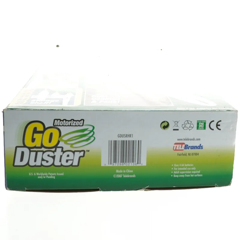 Go Duster elektrisk støvkost fra Tele Brands (str. 50x22 cm)