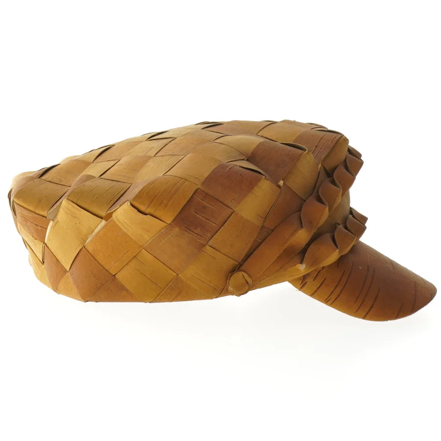 Traditionel birkebark hat fra Karelen (str. Ø 19 cm)