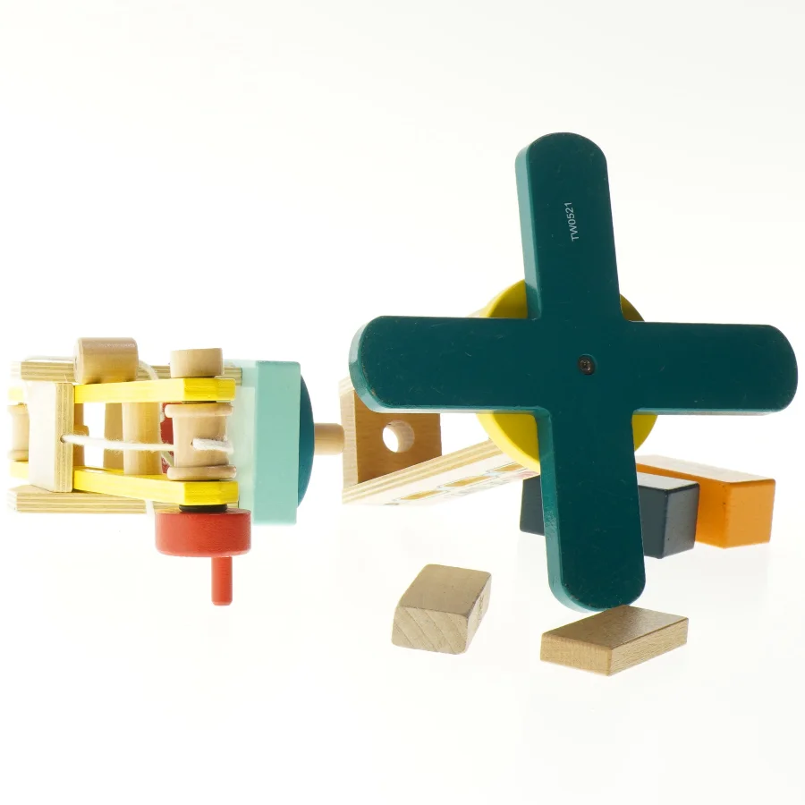 Kranlegetøj i træ fra Vilac (str. 34x28 cm)