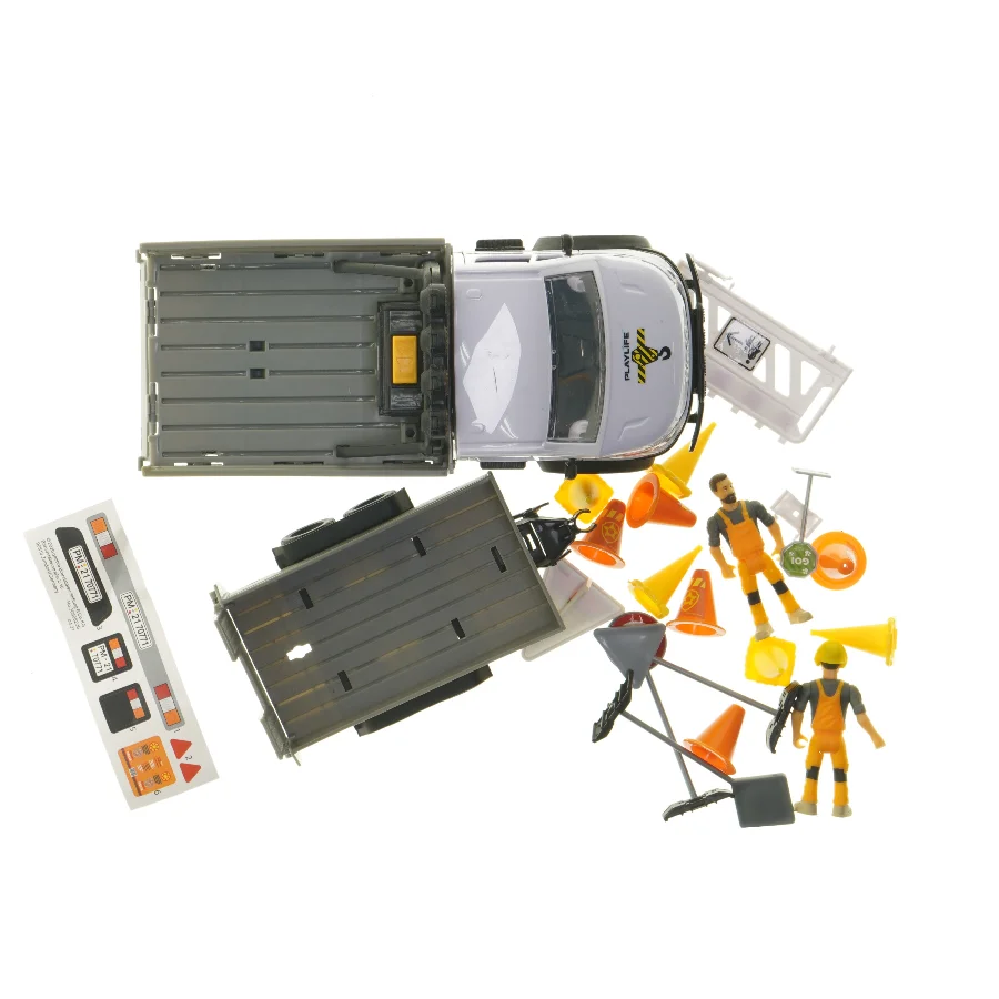 Legetøj lastbil sæt med værktøjer (str. 25,5x10,5 cm)