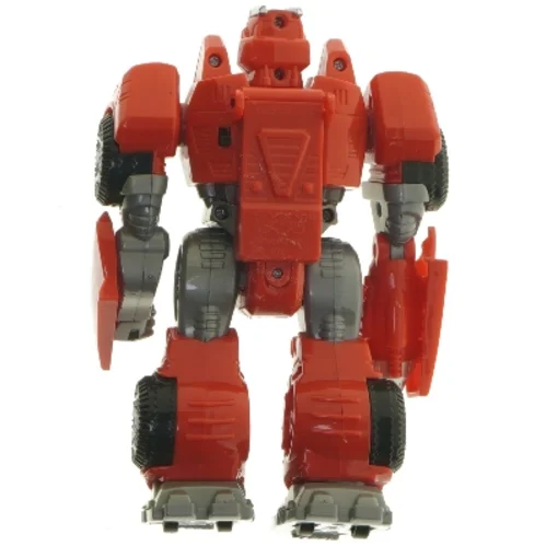 Rød robotlegetøj (str. 18 cm)