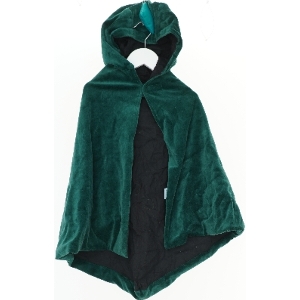 Grøn kappe med hætte fra Den Goda Fen (str. 116)